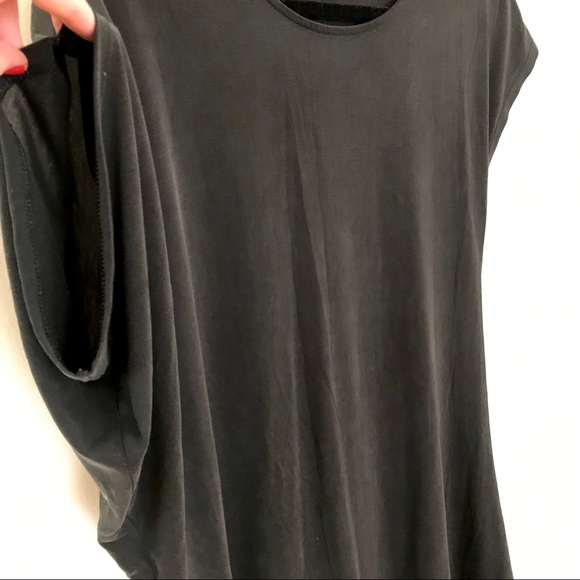 Express Asymmetrical Dress in soft dark grey, S - Picture 6 of 7